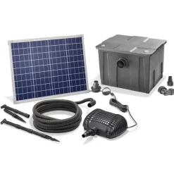 Solairepratique - Kit pompe solaire bassin avec filtre premium 2500l-50w Outlet