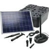 Solairepratique - Kit pompe solaire bassin avec filtre premium 1700l-50w Best