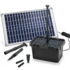 Solairepratique - Kit pompe solaire bassin avec filtre fountain pro 875l-25w New