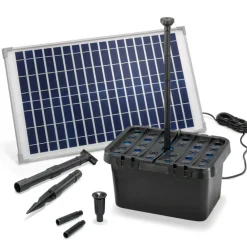 Solairepratique - Kit pompe solaire bassin avec filtre fountain pro 875l-25w New