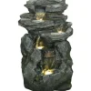 Stonelite - Fontaine en polyrésine la dordogne 37 x 32 x 59 cm New