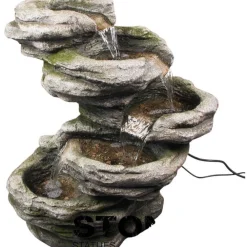 Stonelite Bassins Et Fontaines | - Fontaine en polyrésine la charente 51 x 33 x 56 cm