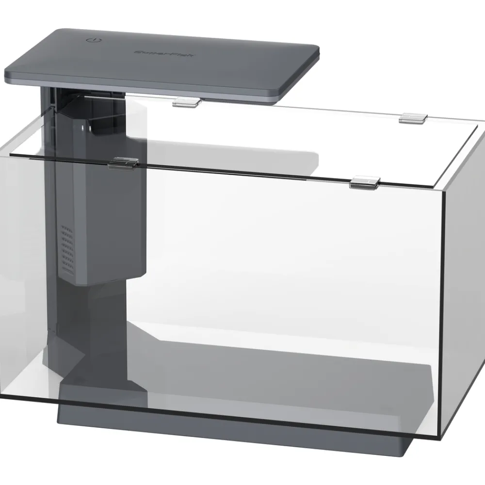 Superfish - Aquarium Quadro 40, coloris noir - L.45xP.25xH.35,7cm Hot