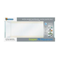 Superfish Aquariums Et Meubles | - Aquarium Scaper 70, éclairage LED - L.60xP.40xH.28cm