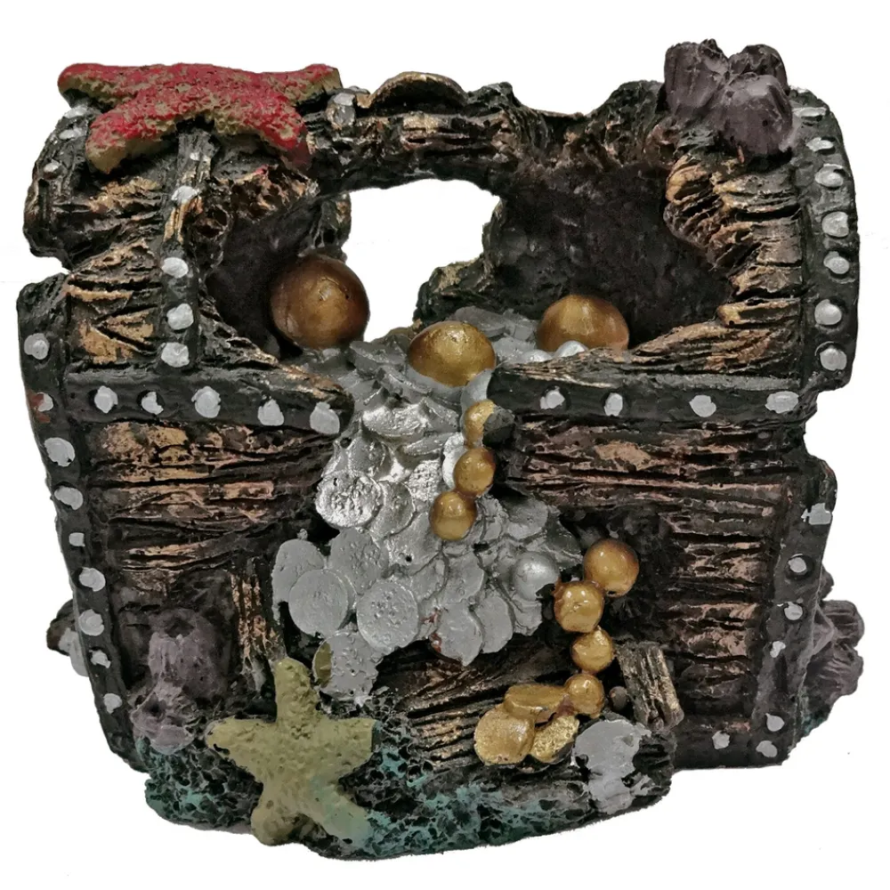 Superfish Plantes Et Décoration | - Décoration d'aquarium : trésor en résine - H.7,5cm