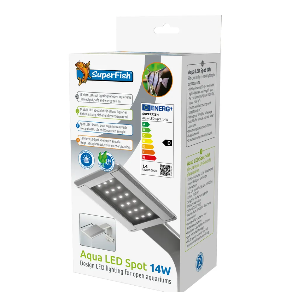 Superfish - Spot led 14 watts pour aquarium ouvert Discount