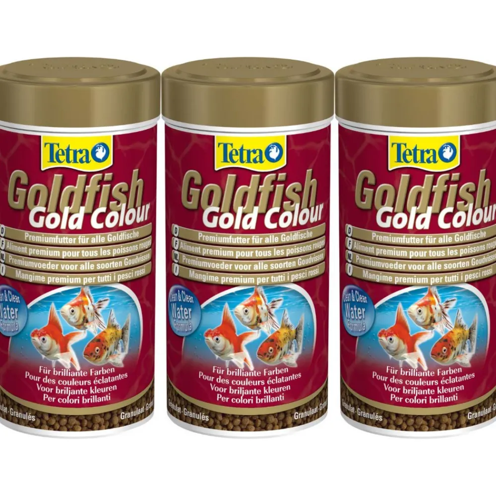 Tetra Alimentation | - Aliment complet goldfish gold color 250 ml (lot de 3)