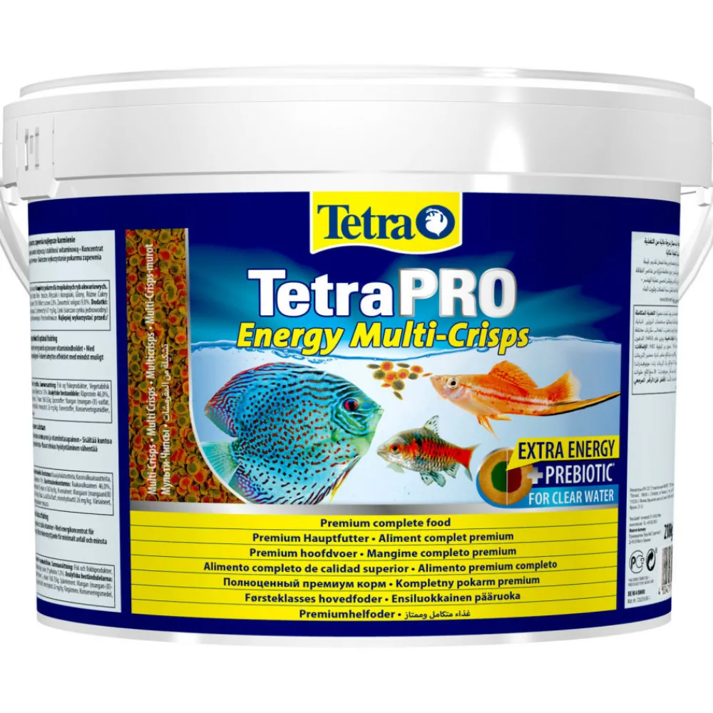 Tetra Alimentation | - Aliment complet poisson d'ornement premium energy multi-crisps seau 2,100 k