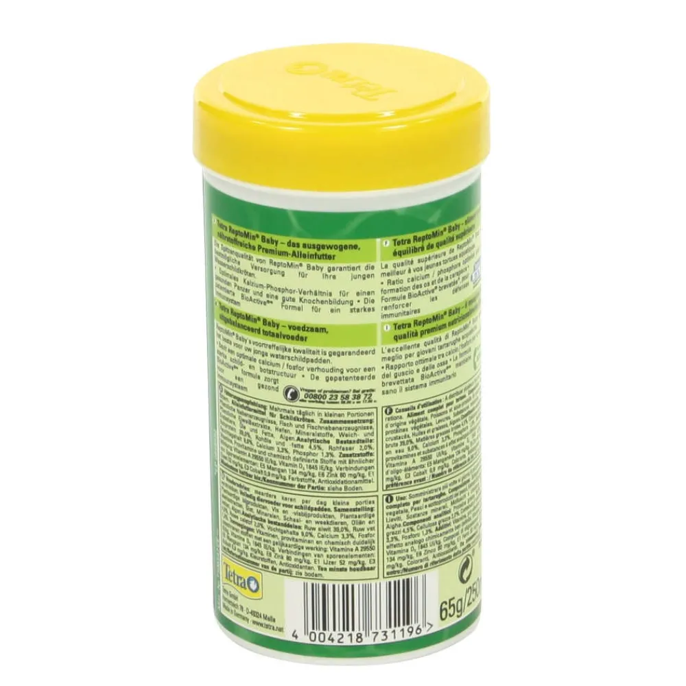 Tetra - Aliment complet pour tortue d'eau, Reptomin, 250 ml Best