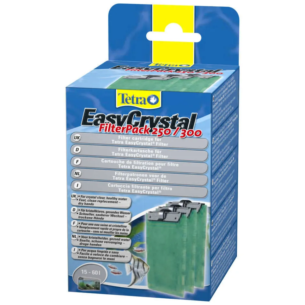 Tetra - Cartouche filtration pour filtre: tec EasyCrystal (pack250/300mk) Hot