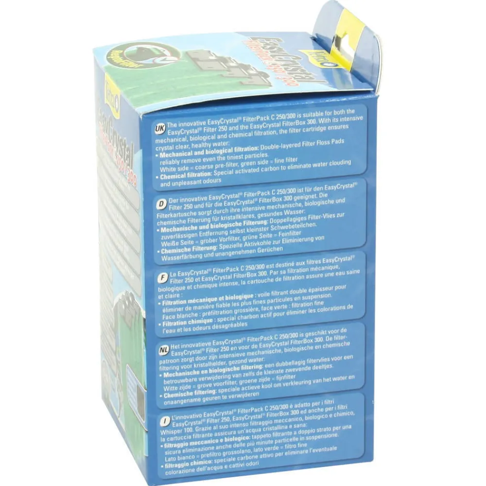 Tetra - Cartouches de filtration charbon actif pour filtre Easy Crystal Clearance