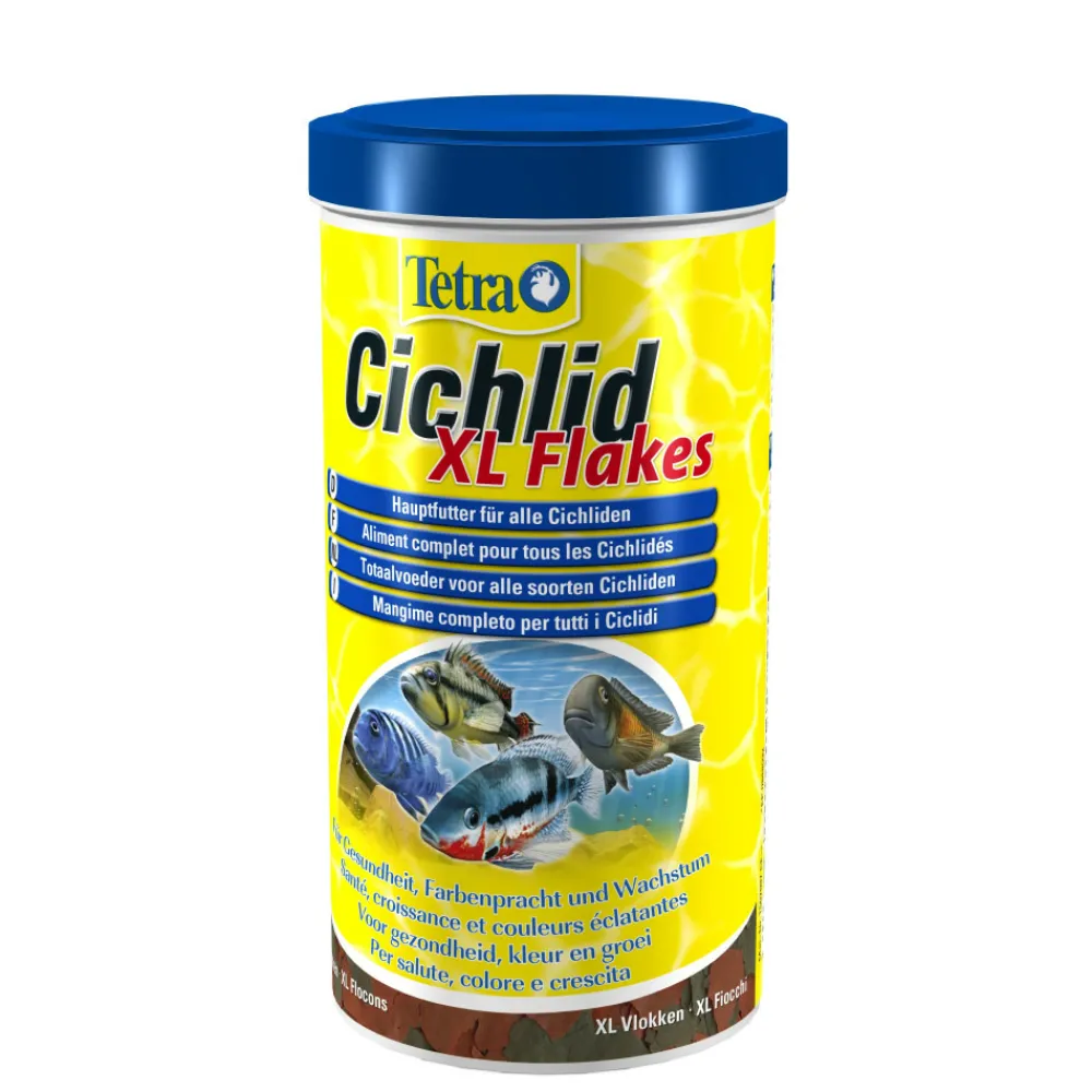 Tetra Alimentation | - Cichlid xl flocons 160 g 1000 ml nourriture pour cichlidés et poissons d'or