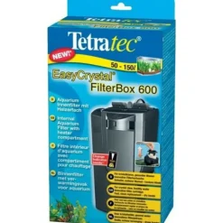 Tetra Pompes, Filtres, Chauffages Et Accessoires | - Easycrystal filterbox 600 filtre intérieur - 600 l/h - pour aquariums de 50 a 150 litres