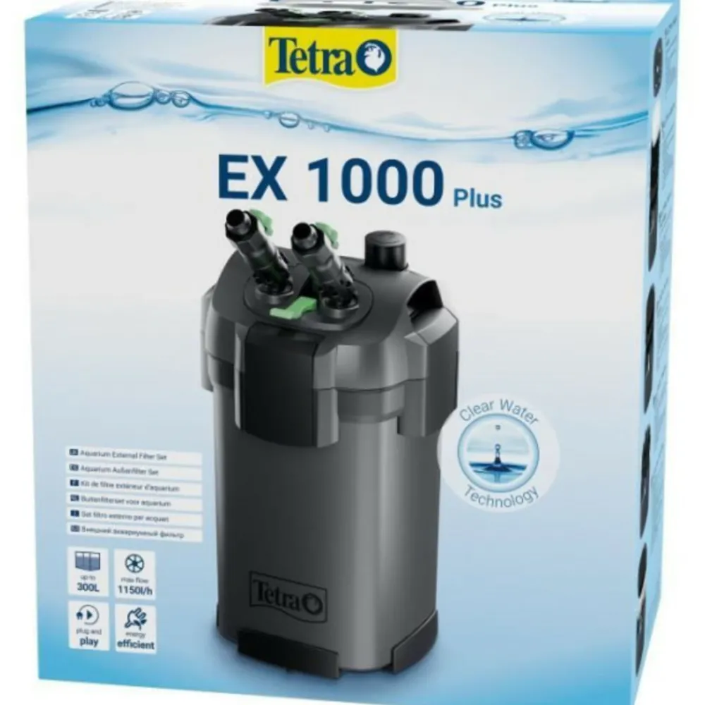 Tetra Pompes, Filtres, Chauffages Et Accessoires | - Filtre extérieur - - ex 1000 plus - pour aquarium de 150 a 300 l