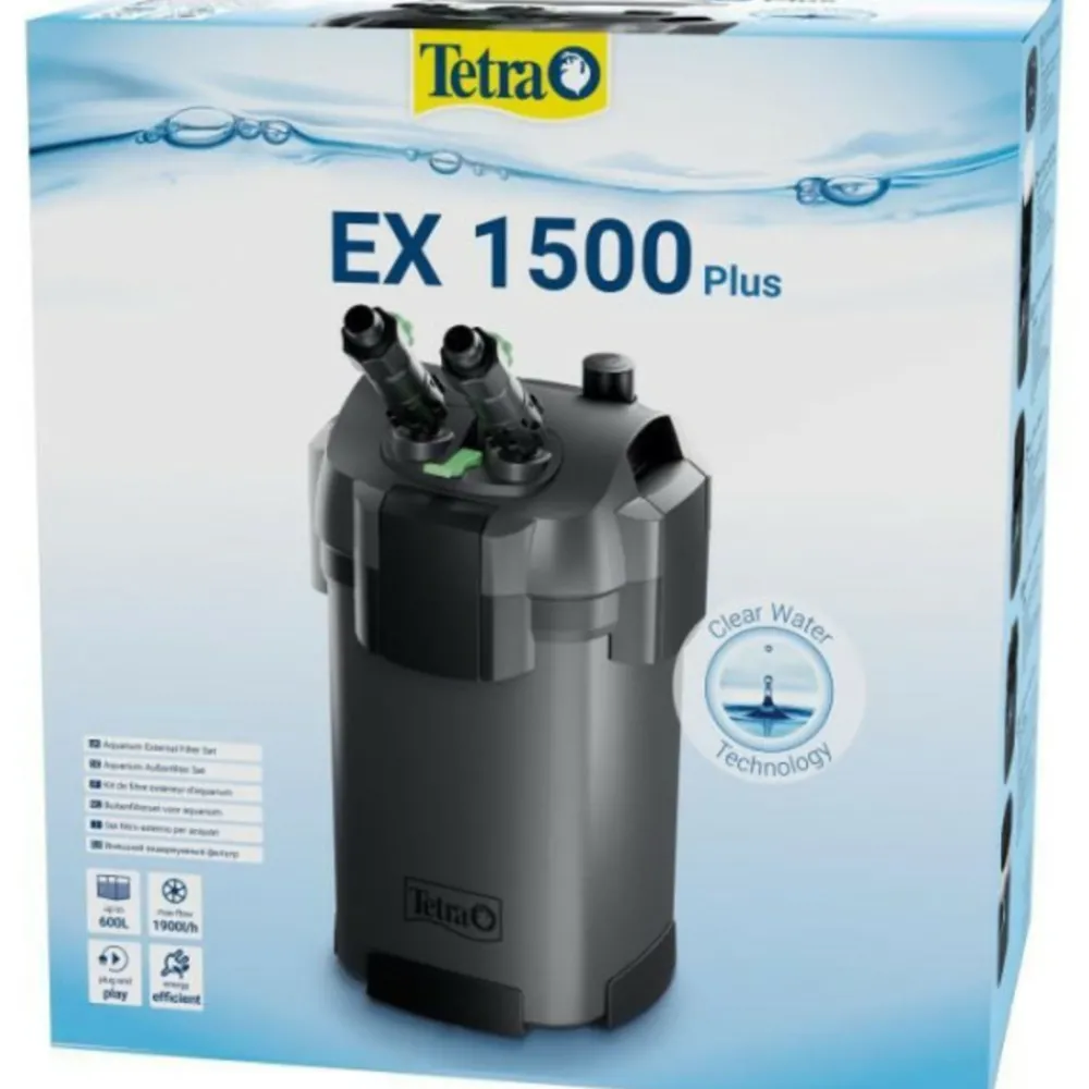 Tetra Pompes, Filtres, Chauffages Et Accessoires | - Filtre extérieur - - ex 1500 plus - pour aquarium de 300 a 600 l