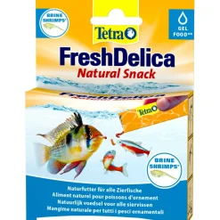 Tetra Alimentation | - Friandises artemias "brine shrimps" en gel 16 sticks de 3 g fresh delica no
