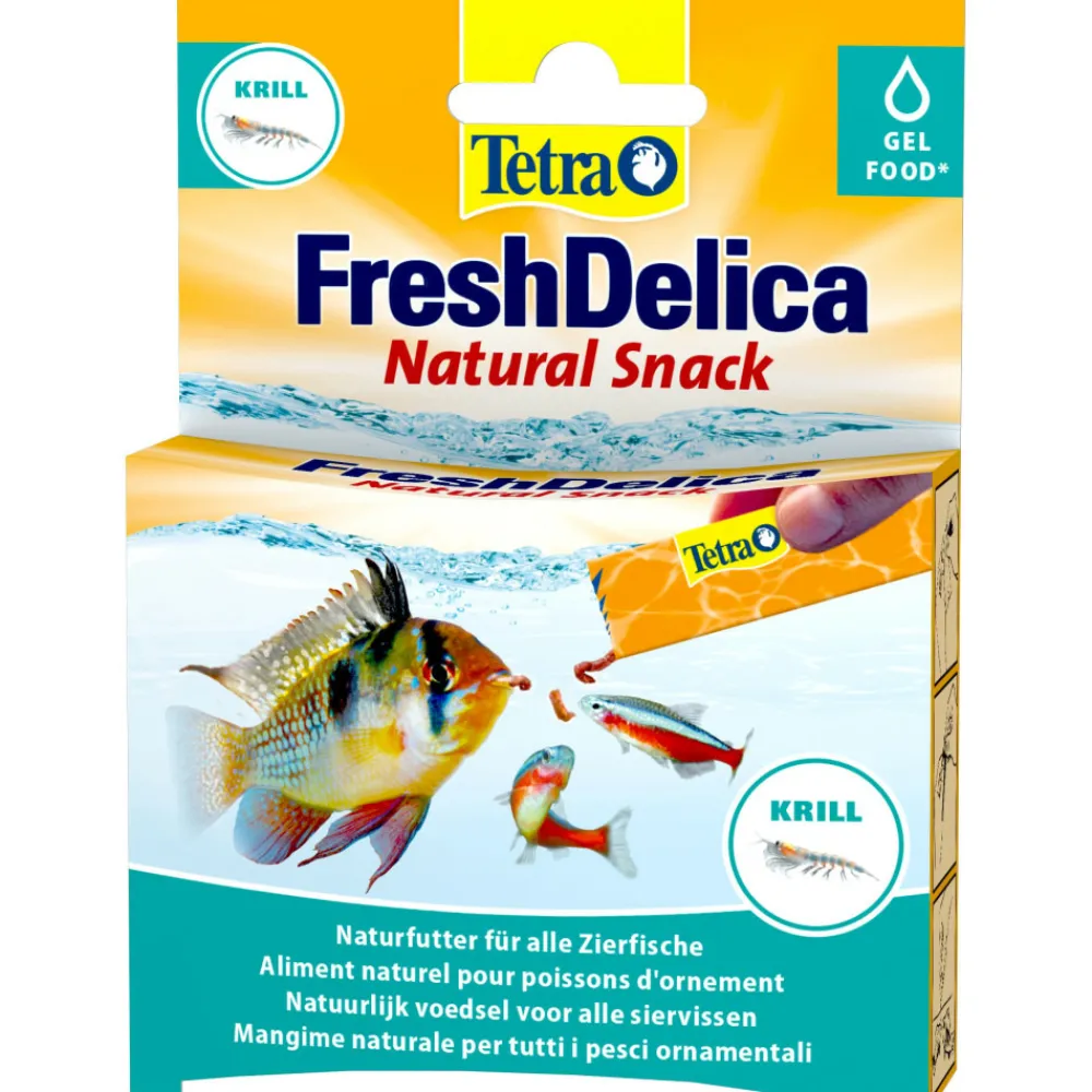 Tetra Alimentation | - Friandises krill en gel 16 sticks de 3 g fresh delica nourriture pour poiss