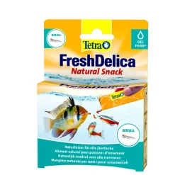 Tetra Alimentation | - Friandises krill en gel 16 sticks de 3 g fresh delica nourriture pour poiss