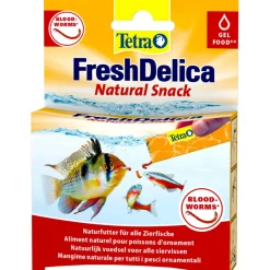 Tetra - Friandises larves de moustiques "blood-worms" en gel 16 sticks de 3 g fresh New