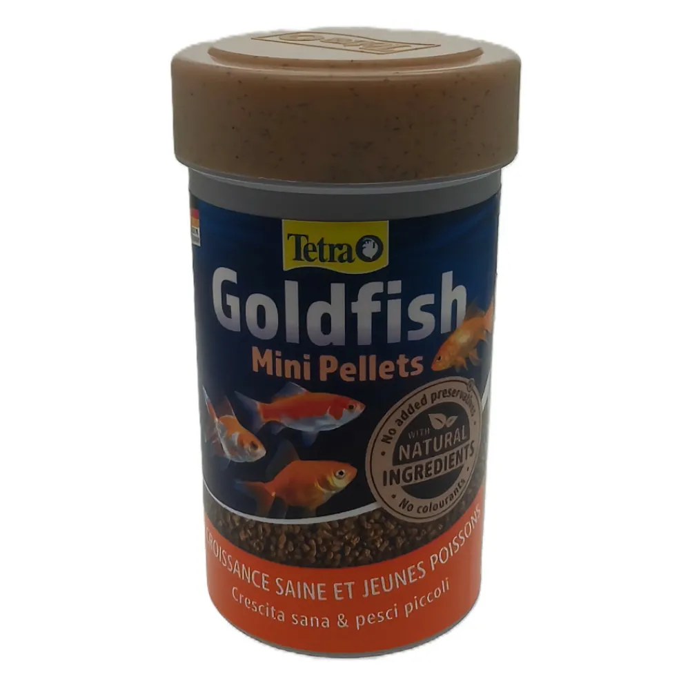 Tetra - Goldfish mini pellets 42 g -100 ml aliment complet pour les jeunes poissons Hot