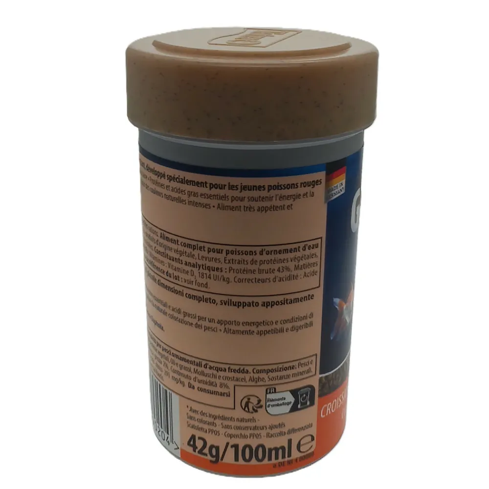 Tetra - Goldfish mini pellets 42 g -100 ml aliment complet pour les jeunes poissons Hot
