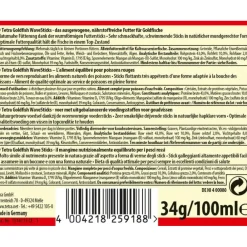Tetra - Goldfish wave sticks 34 g -100 ml aliment complet pour les poissons rouge New