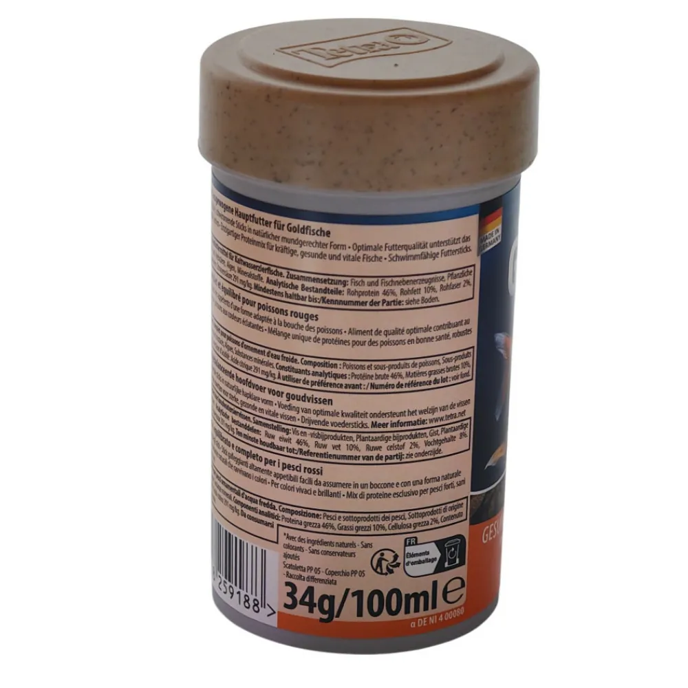 Tetra - Goldfish wave sticks 34 g -100 ml aliment complet pour les poissons rouge New