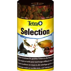 Tetra - Menu selection 4 aliment complet pour poissons tropicaux 45g/100ml Best