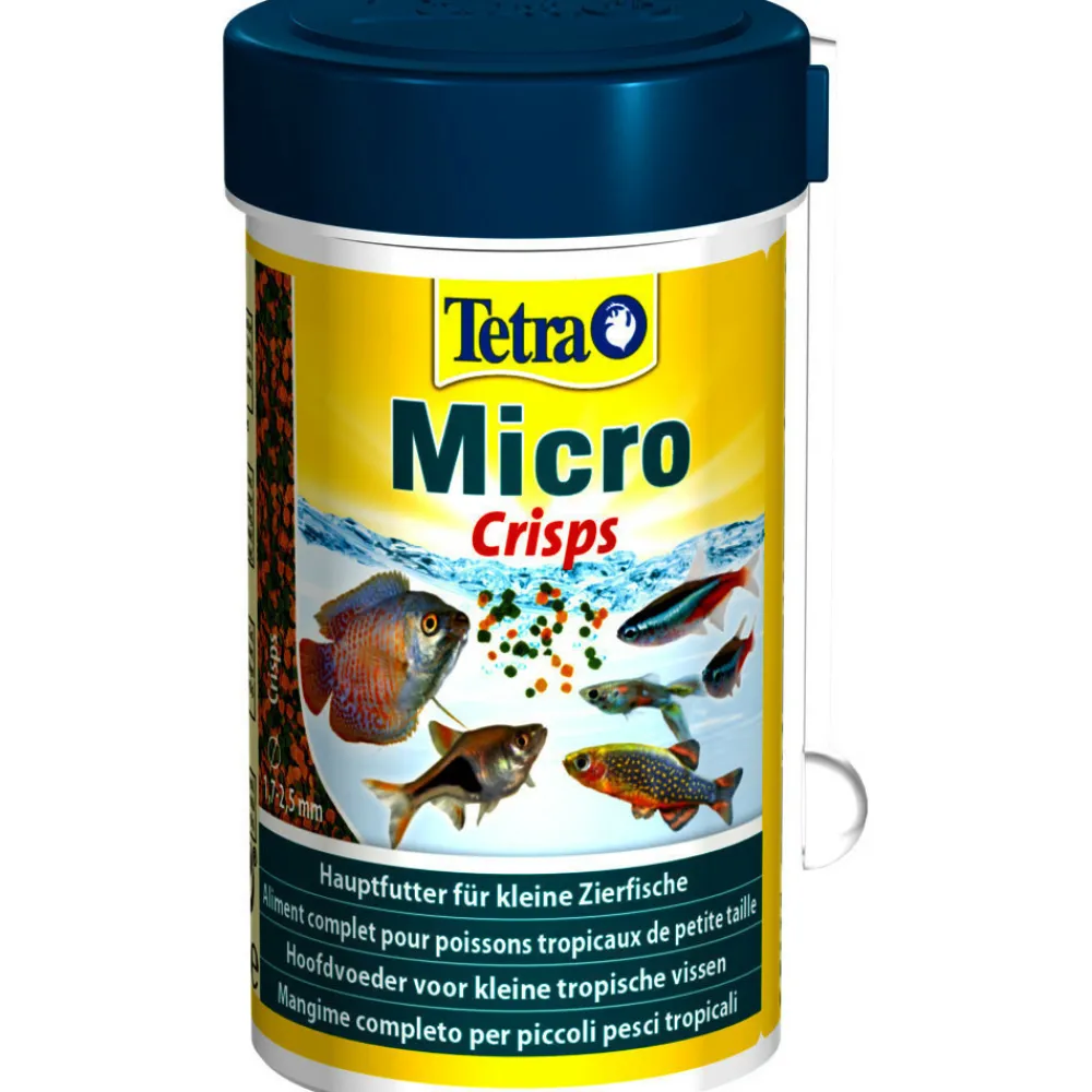 Tetra Alimentation | - Micro crips aliment complet pour petit poisson tropicaux 39g/100ml
