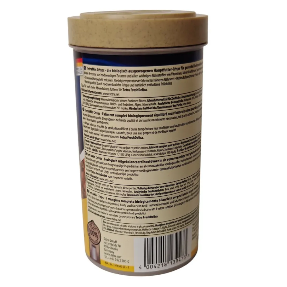Tetra - Min crisps aliment complet pour poissons d'ornement 110g/500ml New