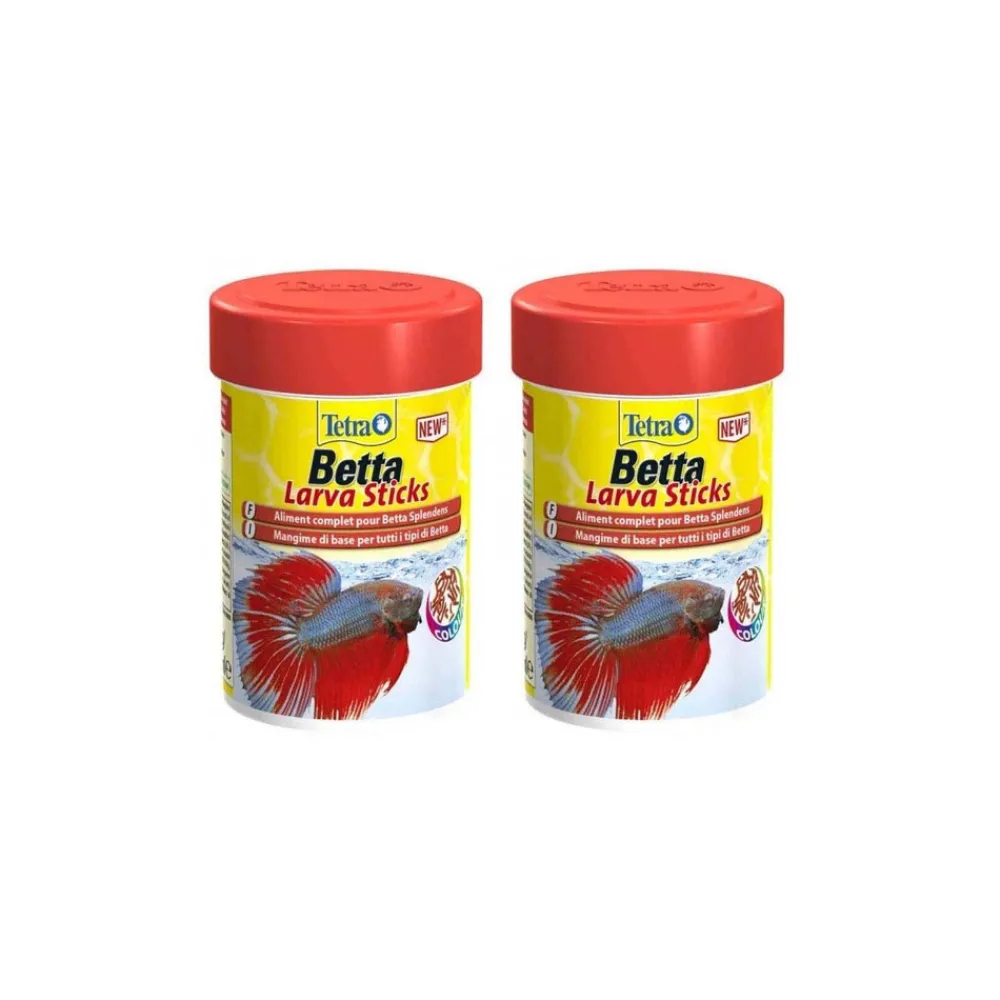 Tetra Alimentation | - Sticks pour combattants betta larvasticks 85 ml (lot de 2)