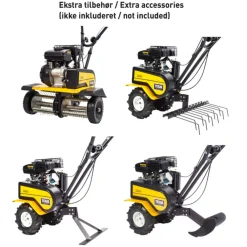 Texas - Motobineuse 4 temps compacte, 78,5cc, largeur de travail 40 cm - lilli 340tg New