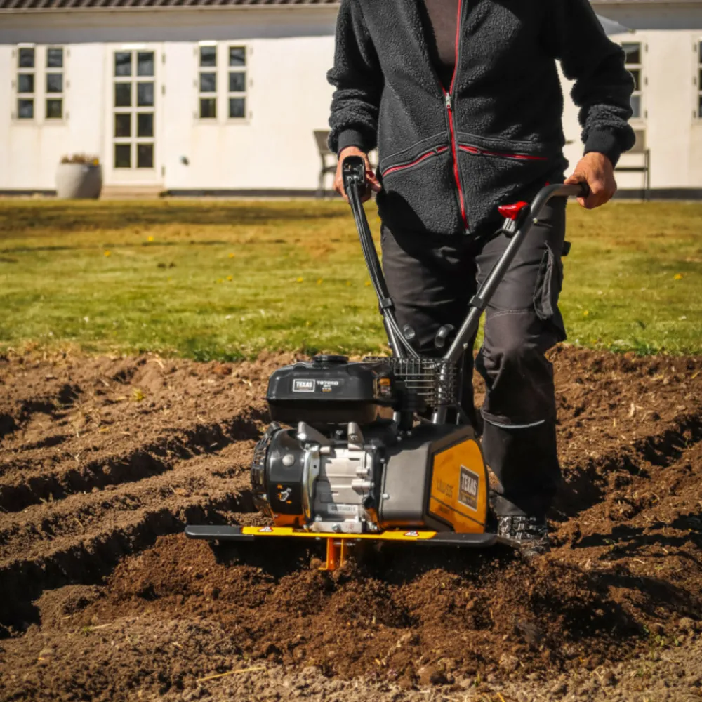 Texas - Motobineuse thermique puissante 4kw, 212cc, largeur de travail jusqu'à 85 cm - lilli 535tg dual shaft Outlet