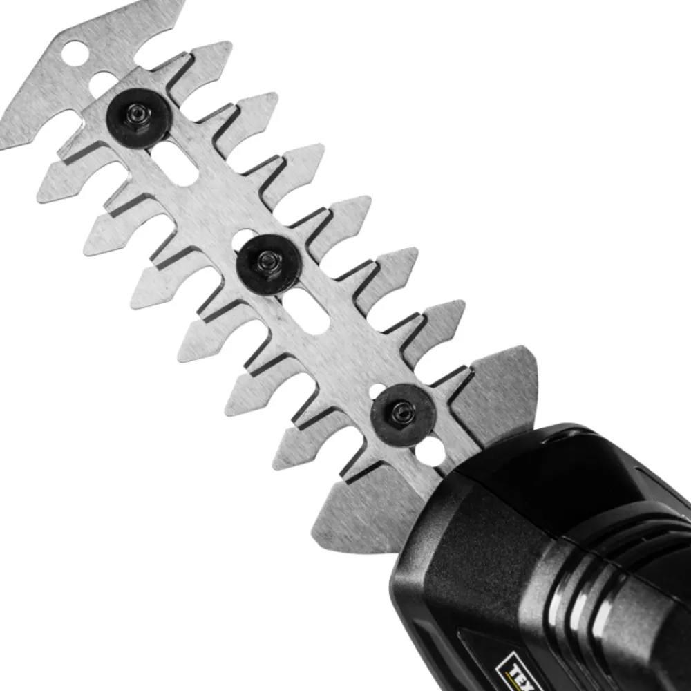 Texas - Pack cisaille à gazon 70mm et taille arbuste 120mm batterie lithium usb htg360li Outlet