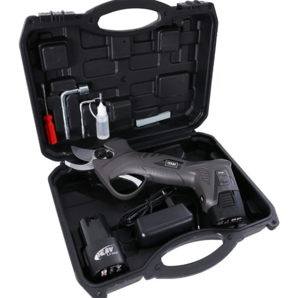 Texas - Sécateur sans fil pack 2 batteries outils gs1680li