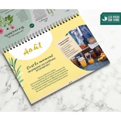 Truffaut Biodiversité Librairie Et Papeterie | TRUFFAUT BIODIVERSITÉ - Calendrier perpétuel "Quatre saisons au jardin"