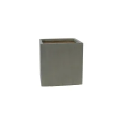 Truffaut - Cube Jin, couleur ciment L. 30,5 x l. 30 x H. 30 cm Outlet