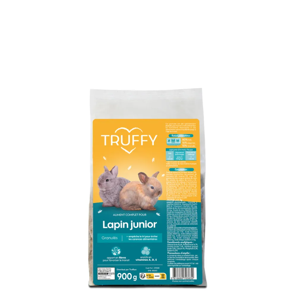Truffy Alimentation | - Granulés pour lapin junior 900g