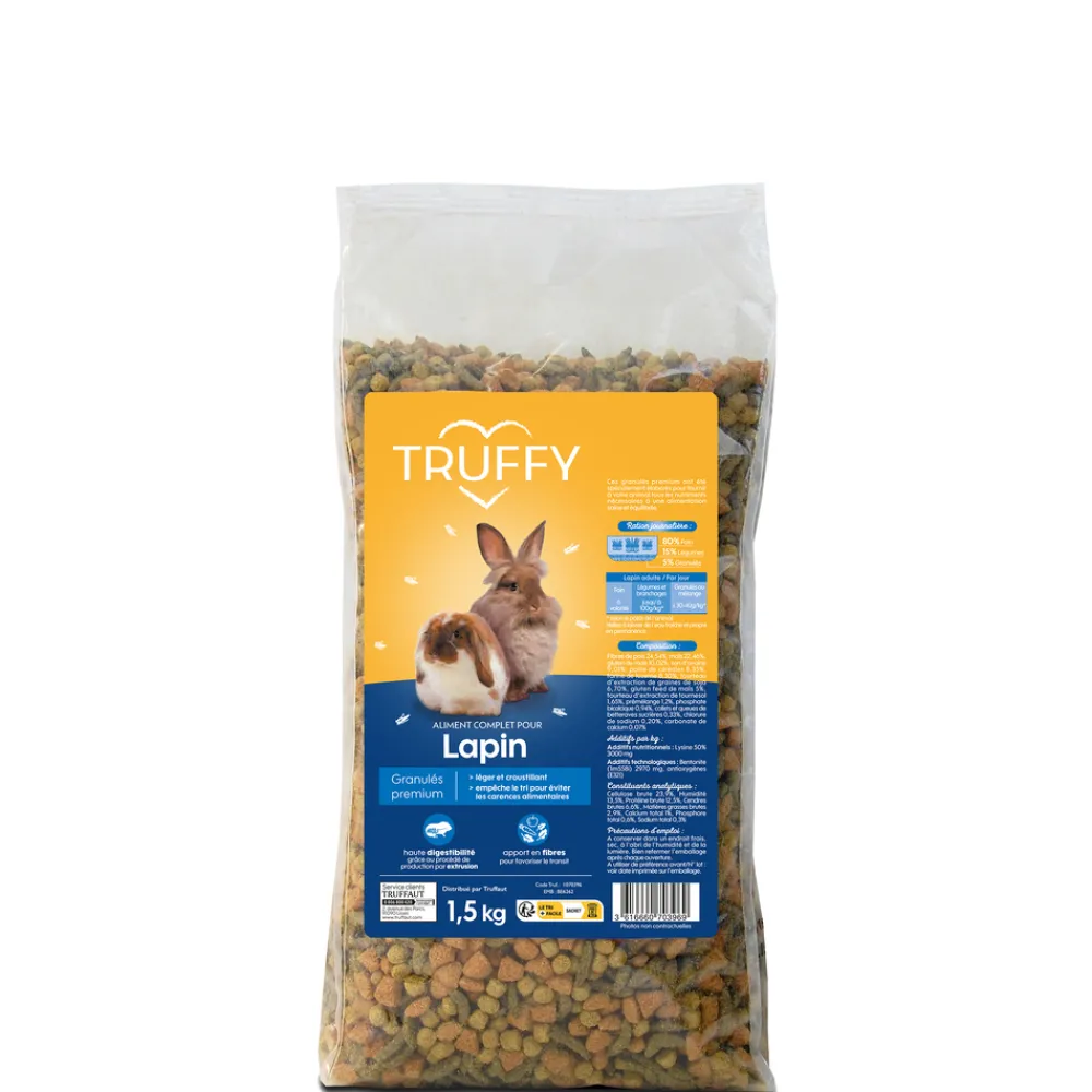 Truffy Alimentation | - Granulés Premium pour lapin 1.5kg