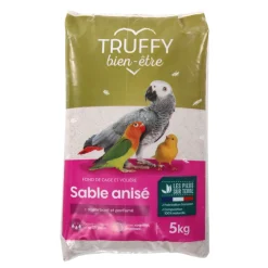 Truffy - Sable anisé de fond de cage pour oiseaux 5 kg Clearance