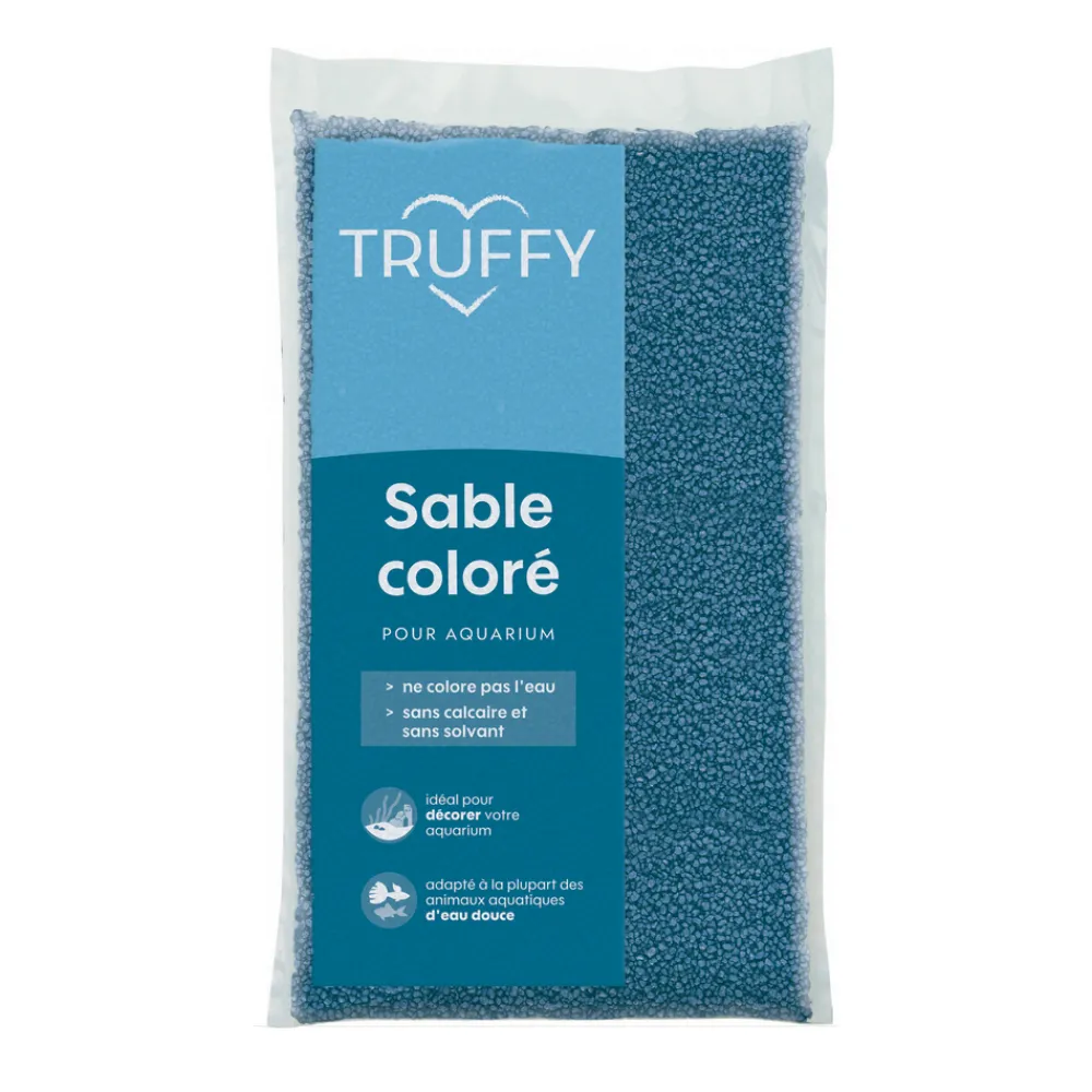 Truffy Plantes Et Décoration | - Sable coloré pour aquarium d'eau douce violet 1Kg
