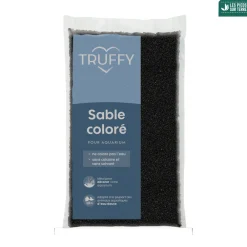 Truffy Plantes Et Décoration | - Sable coloré pour aquarium d'eau douce gris 5Kg