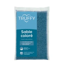 Truffy Plantes Et Décoration | - Sable coloré pour aquarium d'eau douce bleu 5Kg