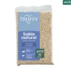Truffy - Sable naturel pour aquarium d'eau douce blanc 5kg Hot