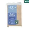 Truffy Plantes Et Décoration | - Sable naturel pour aquarium d'eau douce blanc fin 5kg