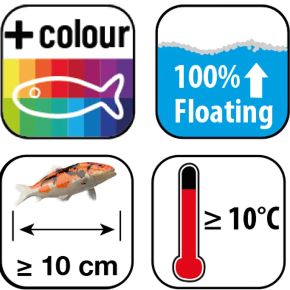 Ubbink - Nourriture pour poissons heiko koi colour menu 3 mm 3 l Clearance