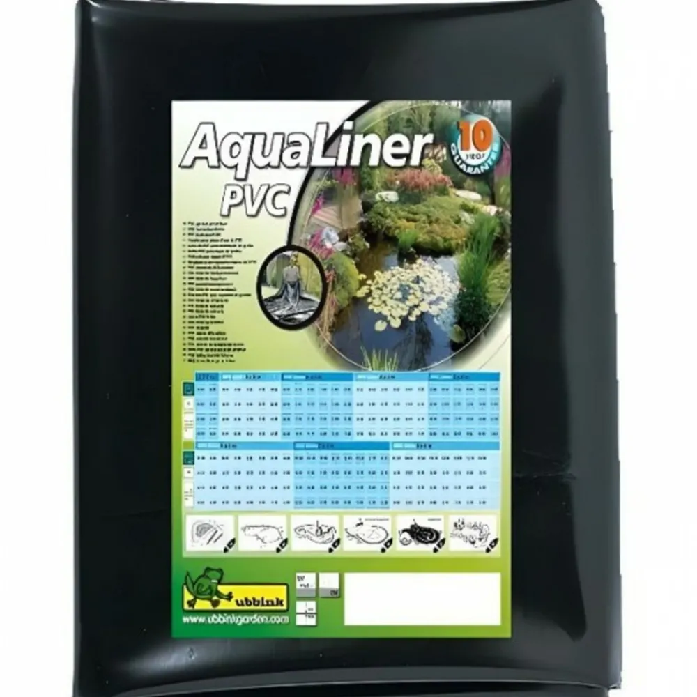 Ubbink Bassins Et Fontaines | - bâche pour bassin aqualiner 4x3 m pvc 0,5 mm 1331166 403731