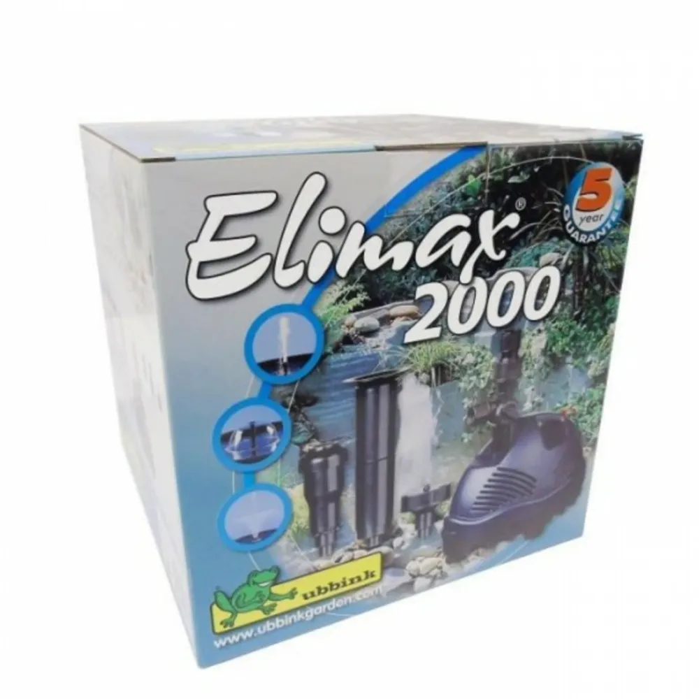 Ubbink - pompe de fontaine d'étang elimax 2000 1351311 403746 Online