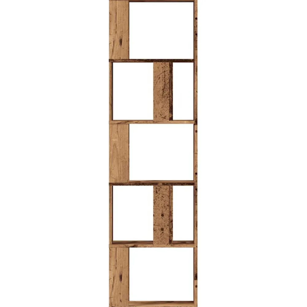 Vidaxl Mobilier D'Intérieur | - Bibliothèque vieux bois 45x24x159 cm bois d'ingénierie