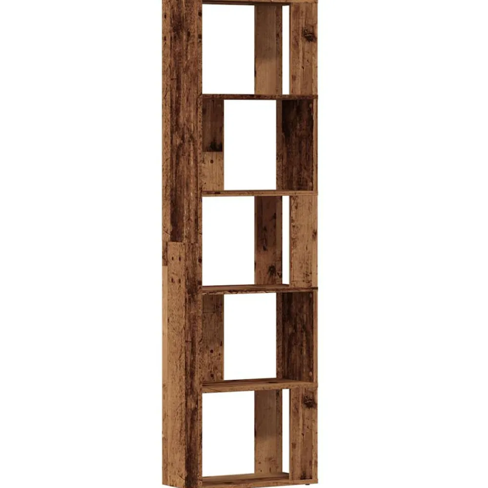 Vidaxl Mobilier D'Intérieur | - Bibliothèque vieux bois 45x24x159 cm bois d'ingénierie